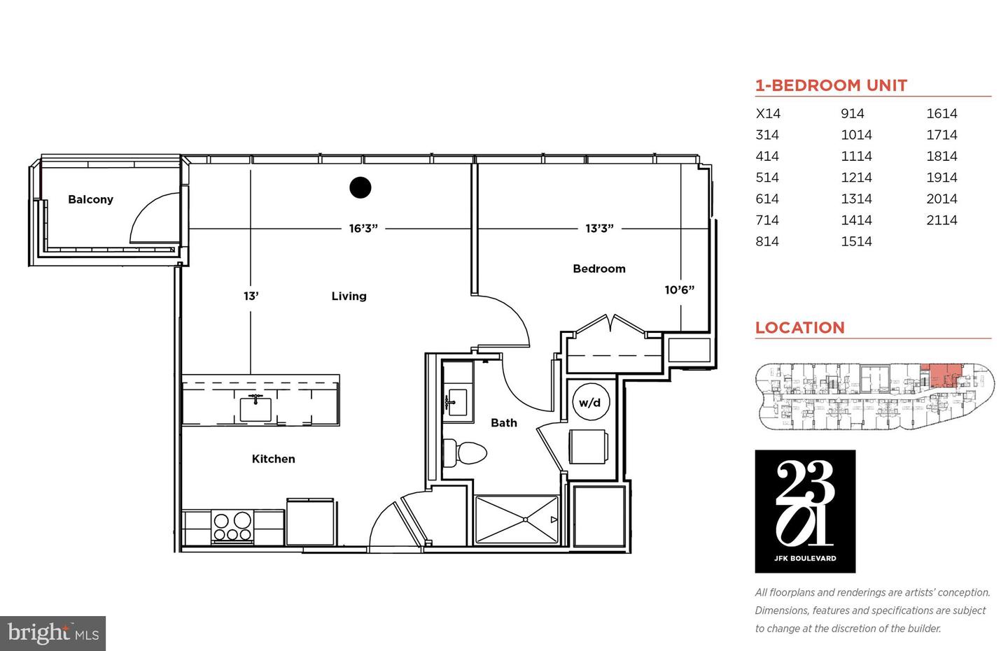 2301-61 John F Kennedy Blvd #1606 Property Photo 49