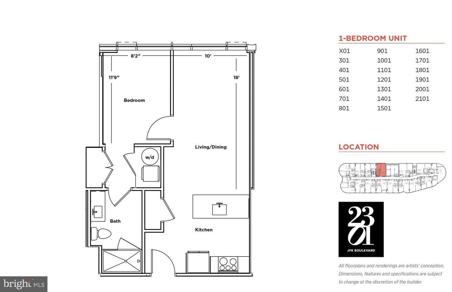 2301-61 John F Kennedy Blvd #1606 Property Photo 53