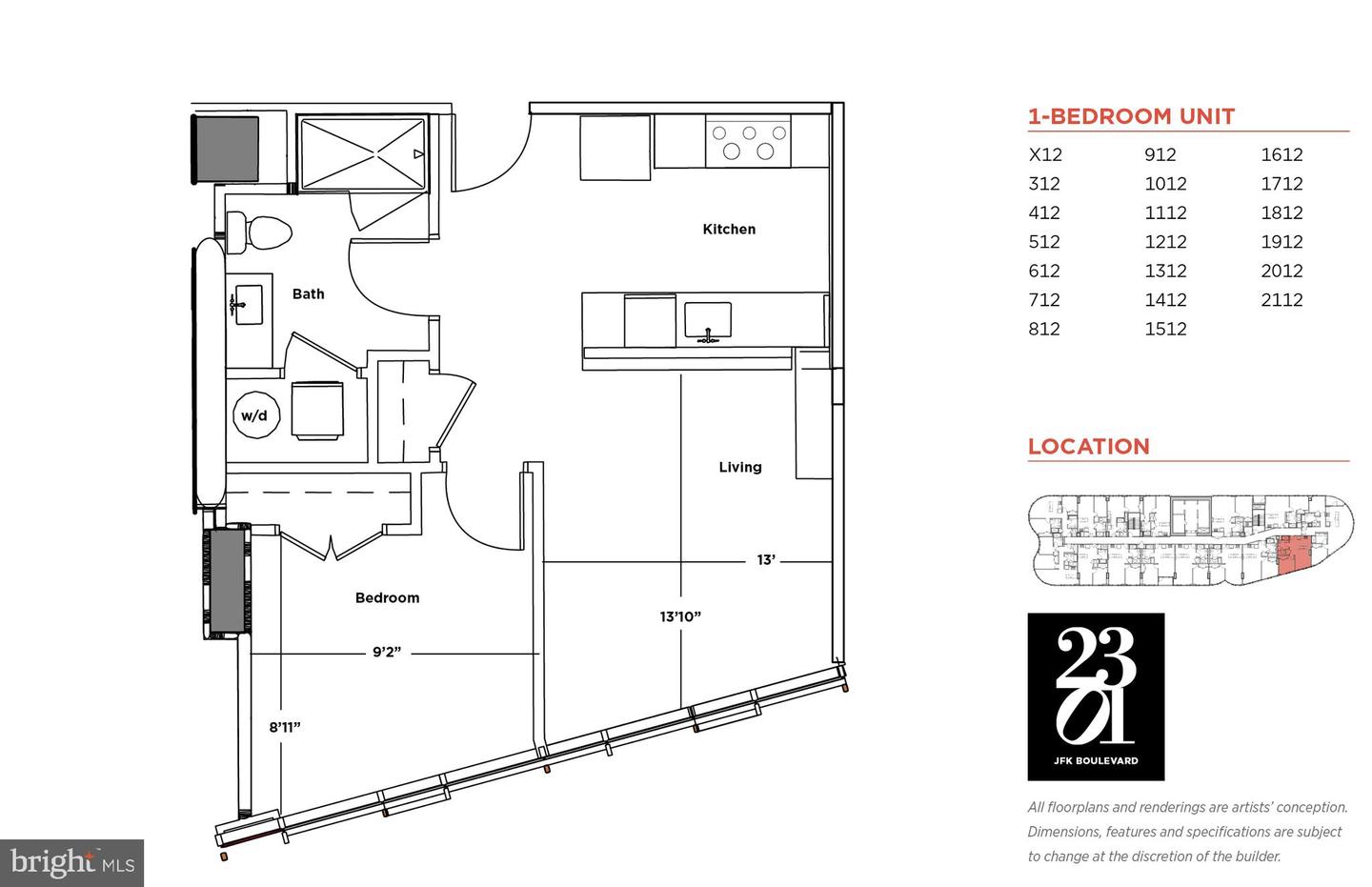 2301-61 John F Kennedy Blvd #708 Property Photo 48