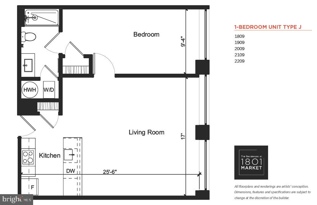 1801 Market St #1705 Property Photo 10
