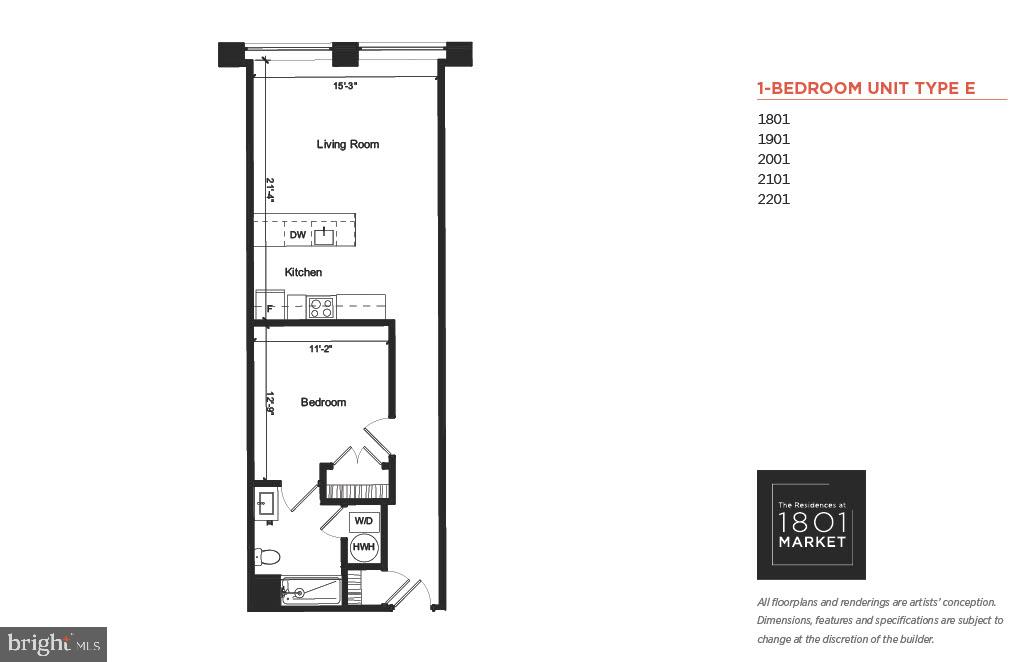 1801 Market St #1804 Property Photo 8
