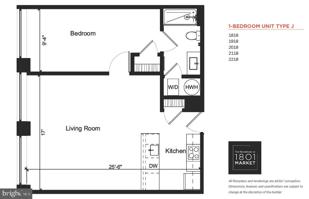 1801 Market St #1804 Property Photo 11