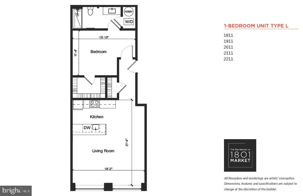 1801 Market St #1804 Property Photo 12