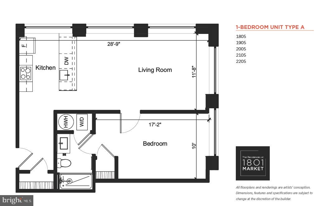 1801 Market St #1804 Property Photo 18