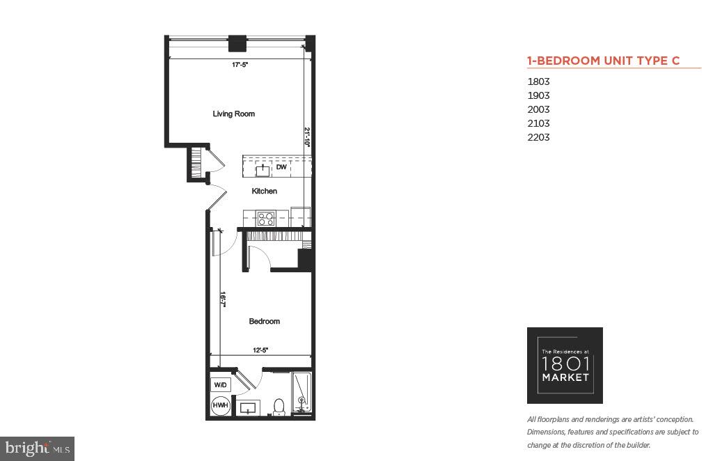 1801 Market St #1804 Property Photo 21