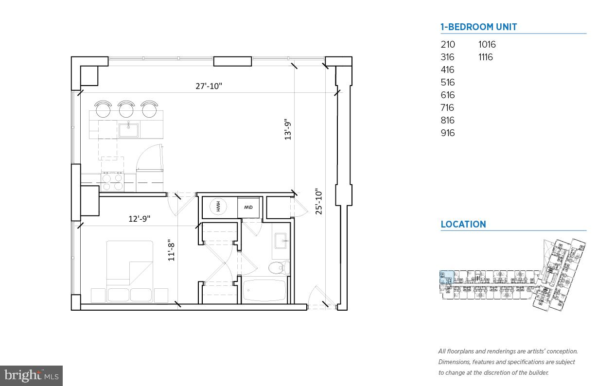 235 N Columbus Blvd #206 Property Photo 9