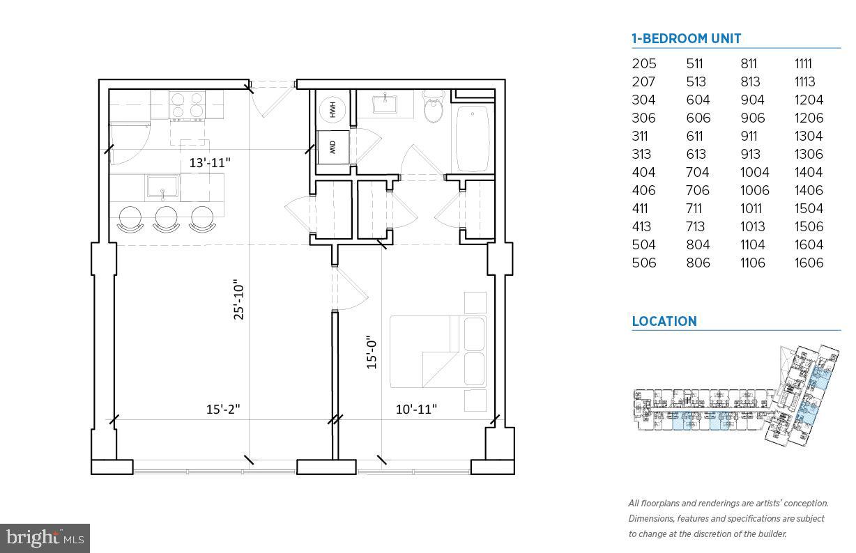 235 N Columbus Blvd #206 Property Photo 10