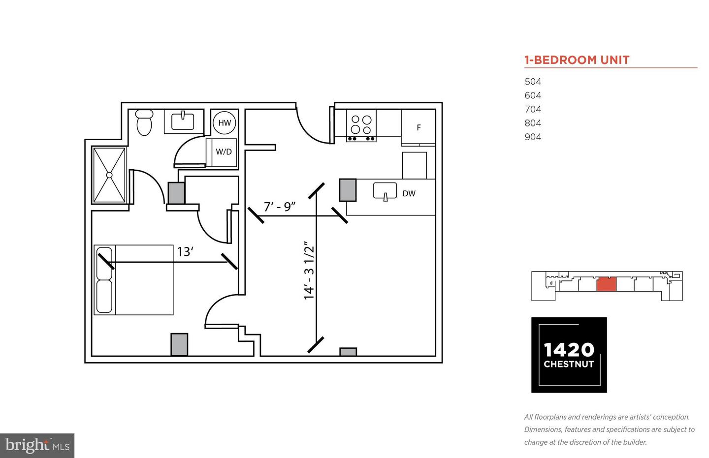 1420-22 Chestnut St #707 Property Photo 31
