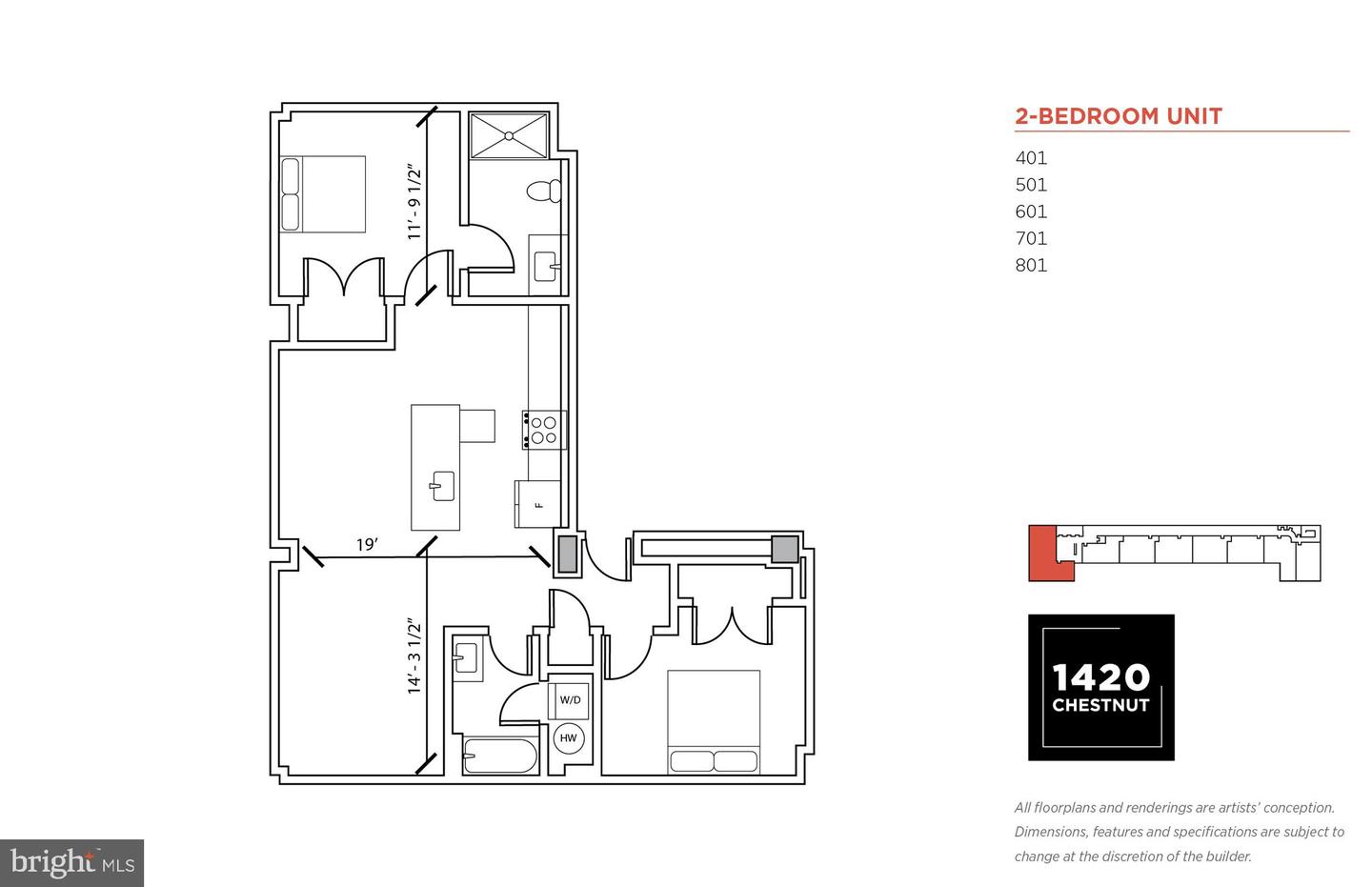 1420-22 Chestnut St #601 Property Photo 21