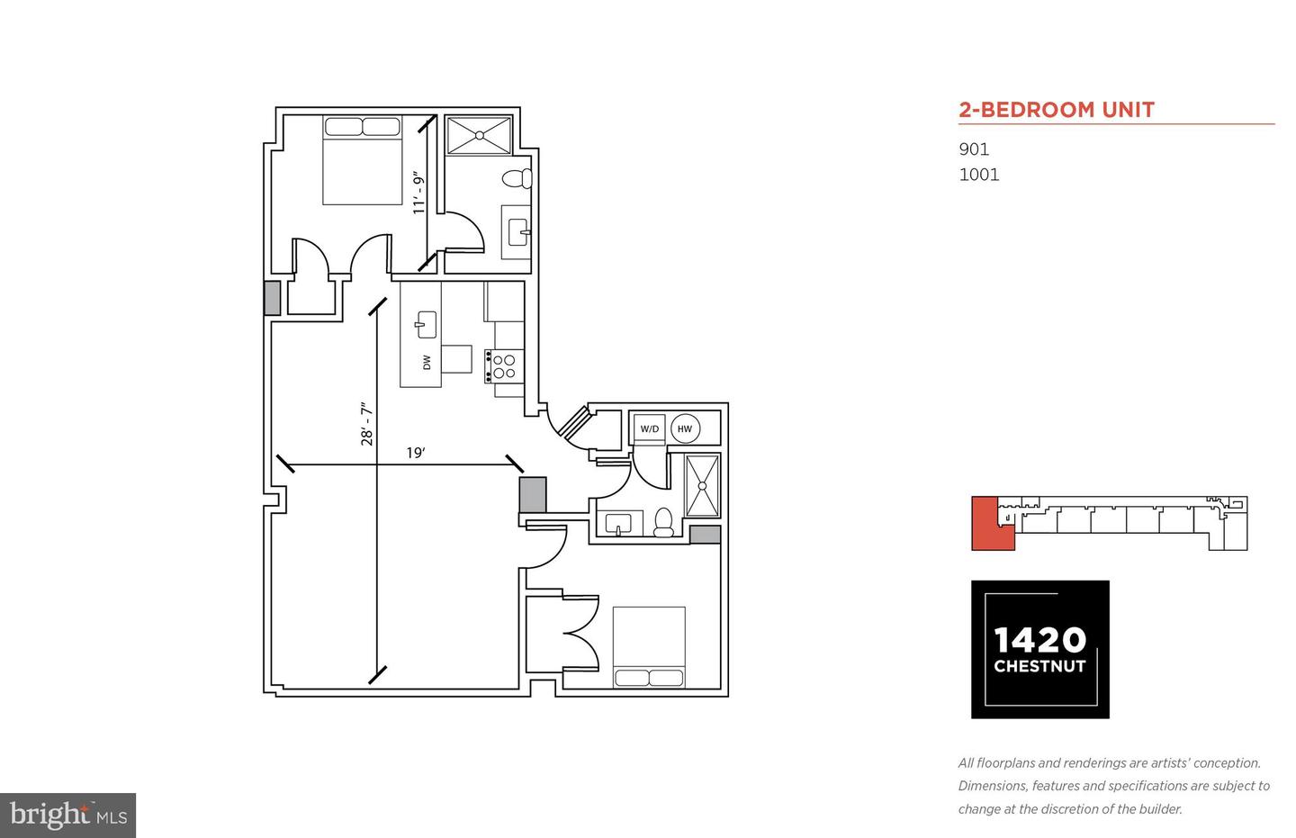 1420-22 Chestnut St #601 Property Photo 22
