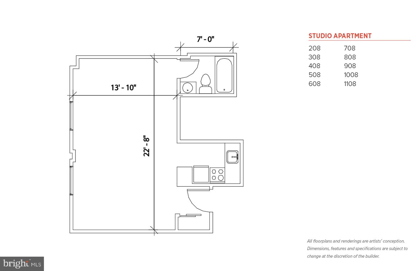 201 S 13th St #211 Property Photo 13