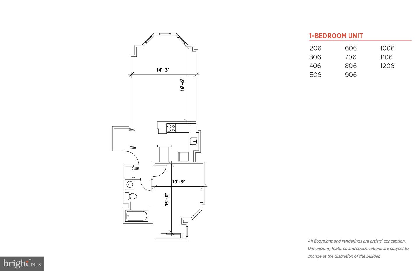1218 Walnut St #406 Property Photo 8