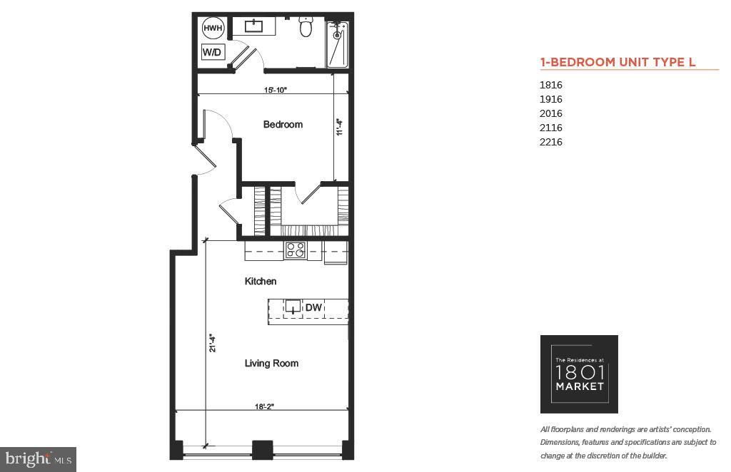 1801 Market St #1721 Property Photo 13
