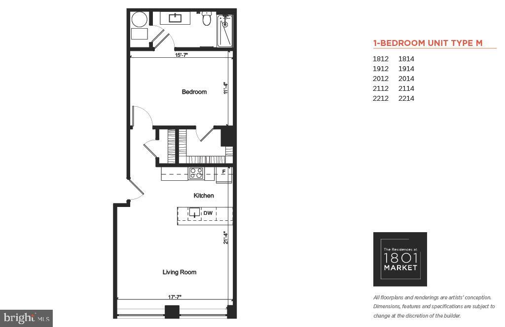 1801 Market St #1721 Property Photo 14