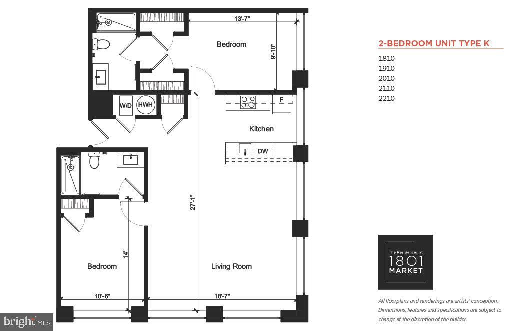 1801 Market St #1709 Property Photo 14