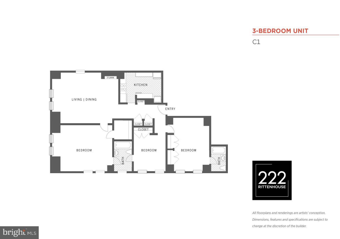 222 W Rittenhouse Sq #1001 Property Photo 12