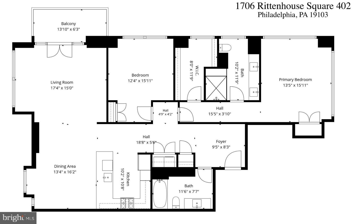 1706 Rittenhouse Sq #402 Property Photo 9
