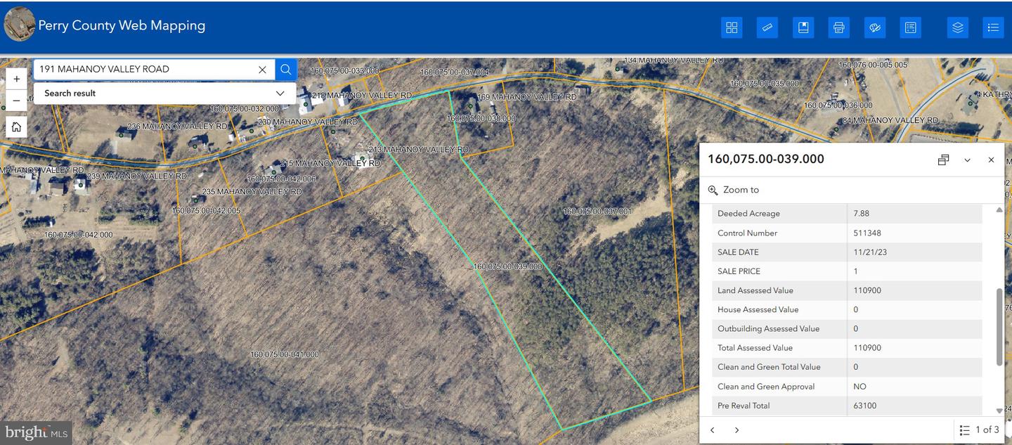 191 MAHANOY VALLEY RD