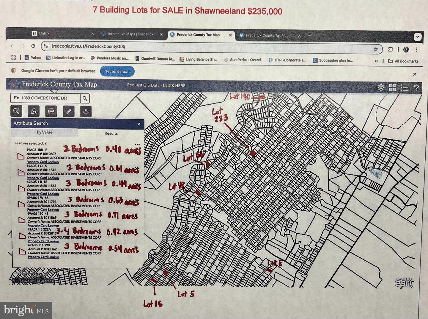 7 Building Lots In Shawneeland Property Photo 1