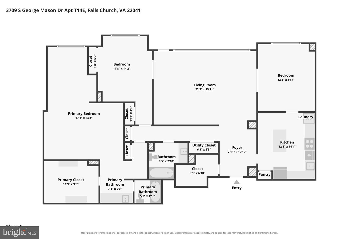 3709 S George Mason Dr #t14e Property Photo 39