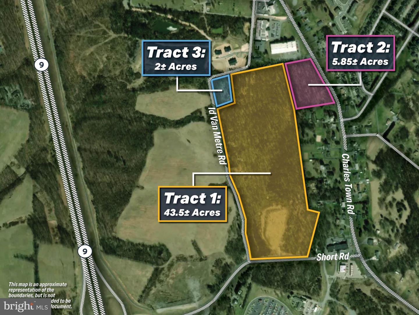 Tract 2: 5.85+/- Acres Charles Town Rd Property Photo 3