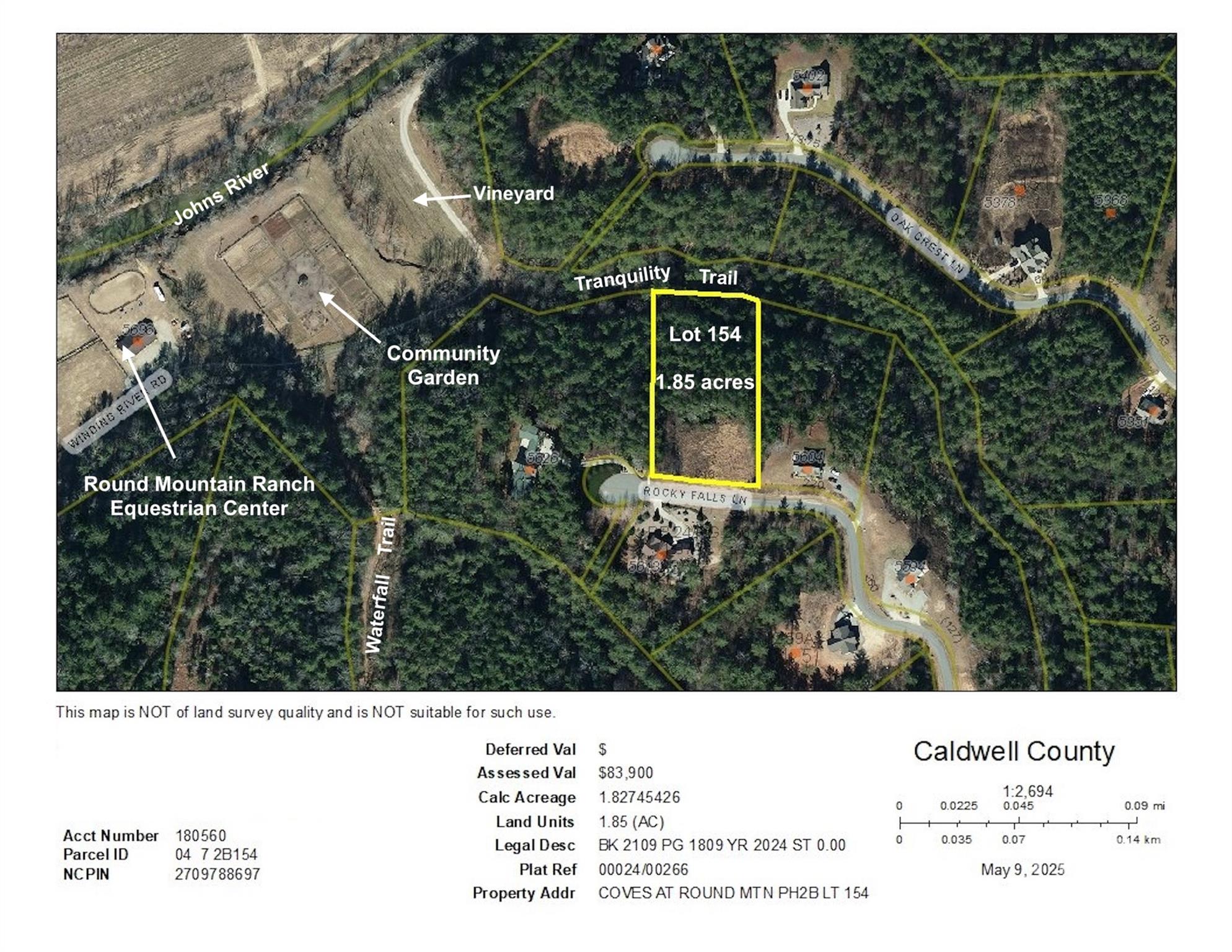 1.85 Acres Lot 154 Rocky Falls Lane 154 Property Photo 5