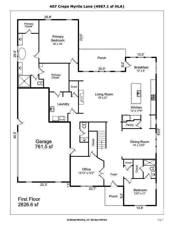407 Crepe Myrtle Lane Property Photo 3