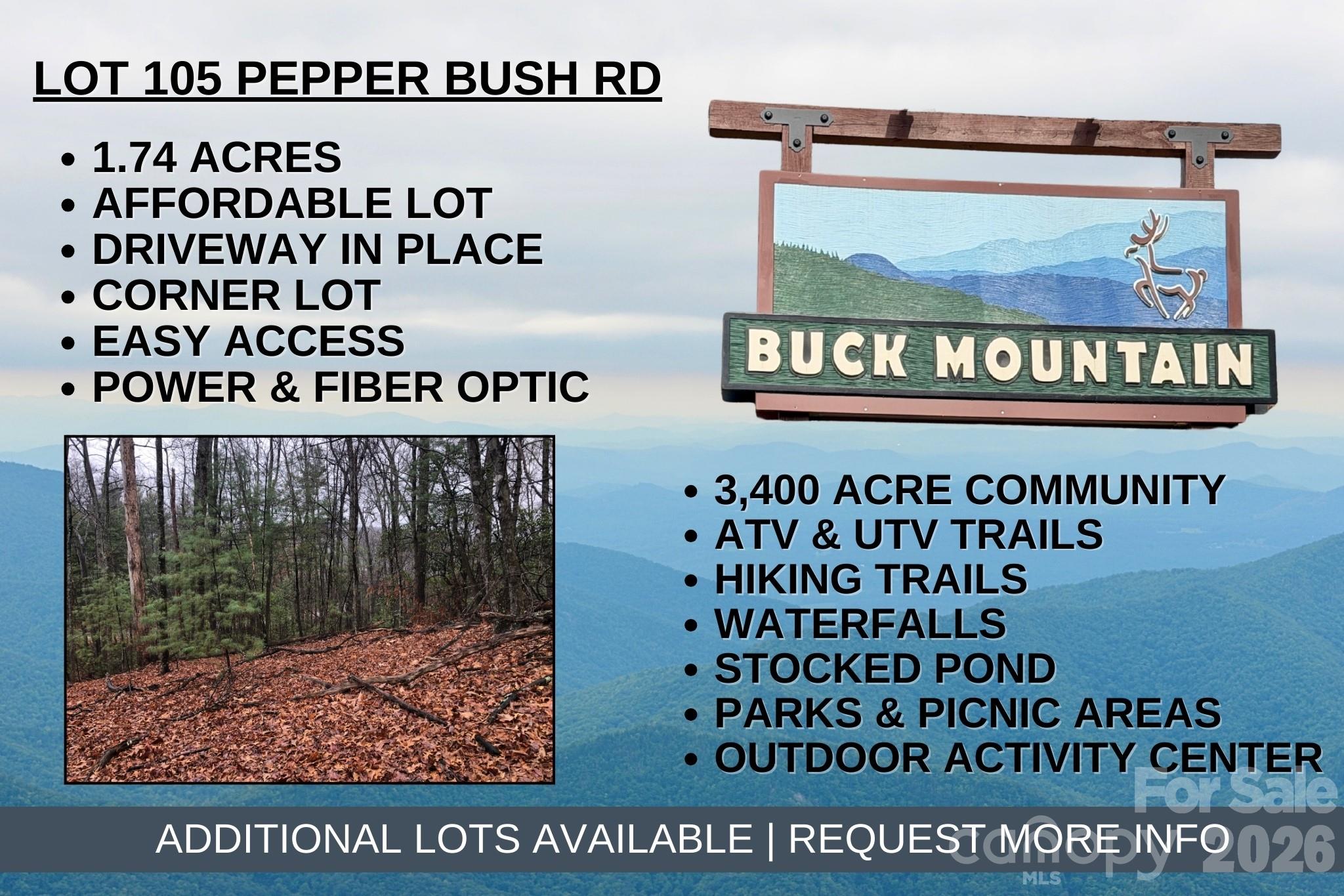 Tbd Pepper Bush Road 105 Property Photo 1