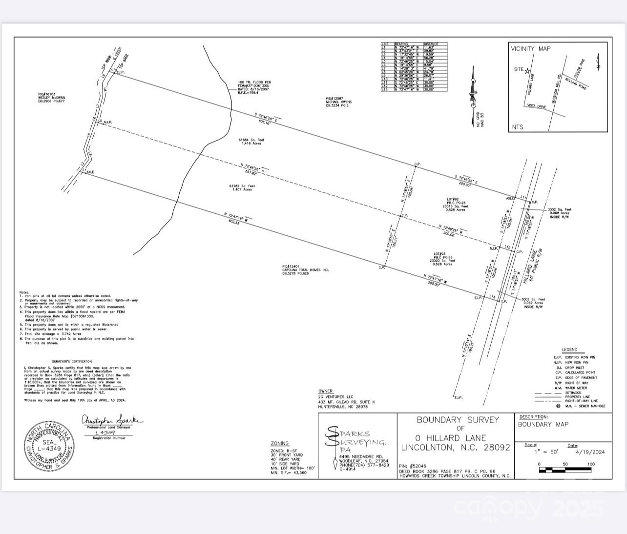 0 Hillard Lane Property Photo