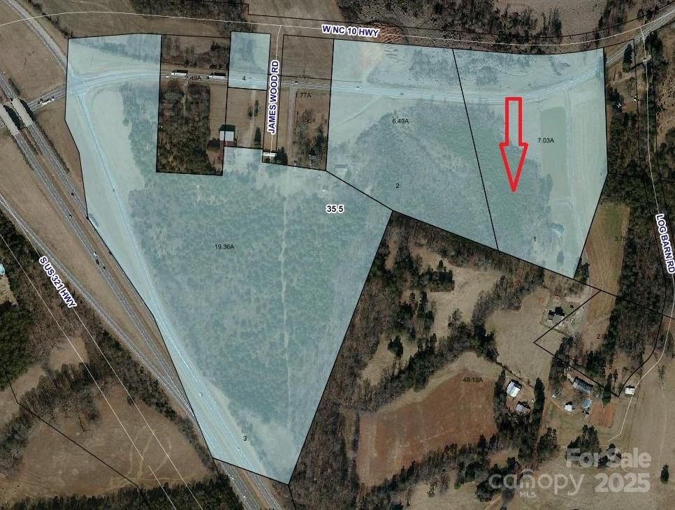 7.03 Acres 5 E Hwy 10 Highway Property Photo 3