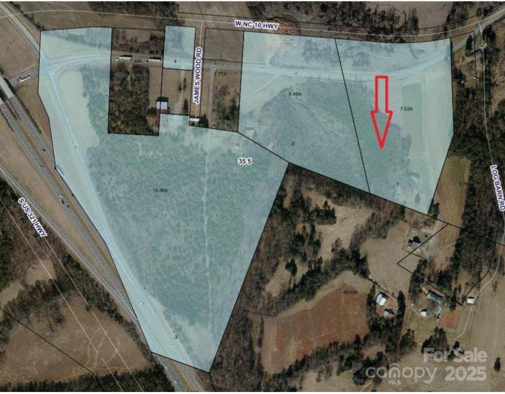 7.03 Acres 5 E Hwy 10 Highway Property Photo 2