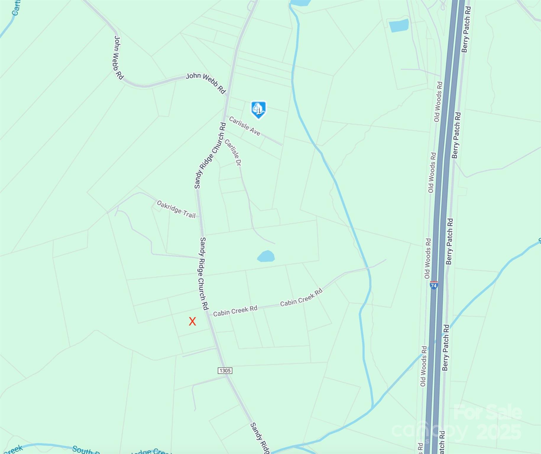 2.55 Acres Sandy Ridge Church Road Property Photo