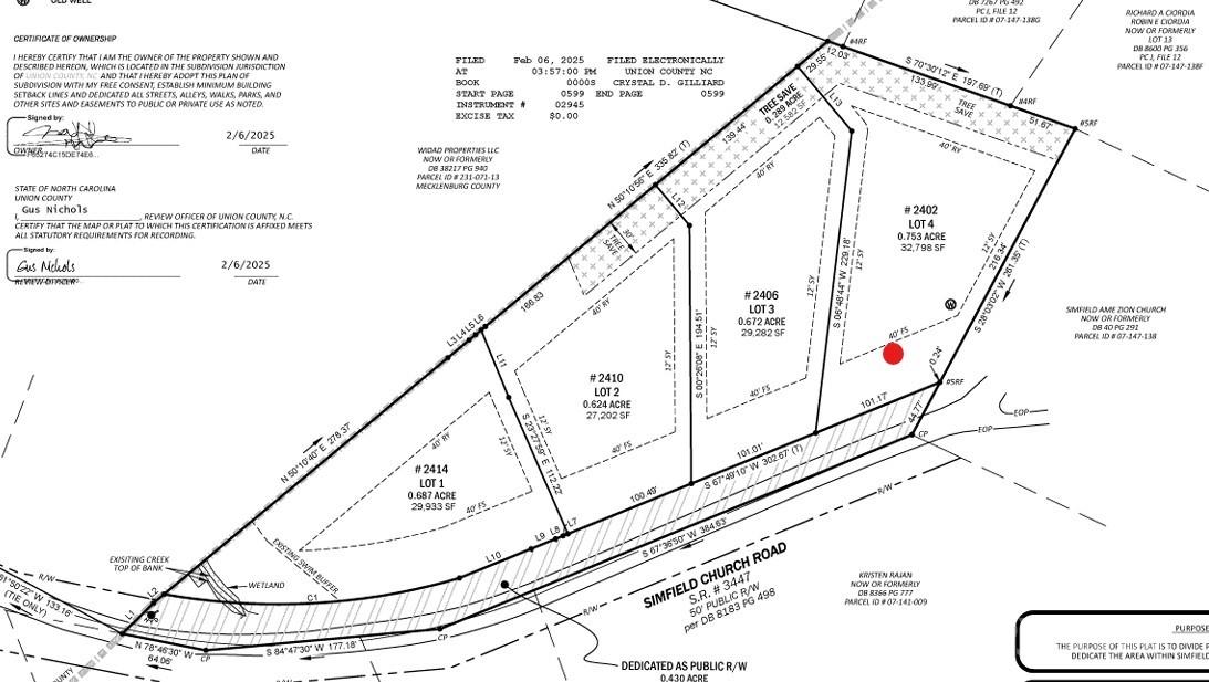 2402 Simfield Church Road Property Photo 1