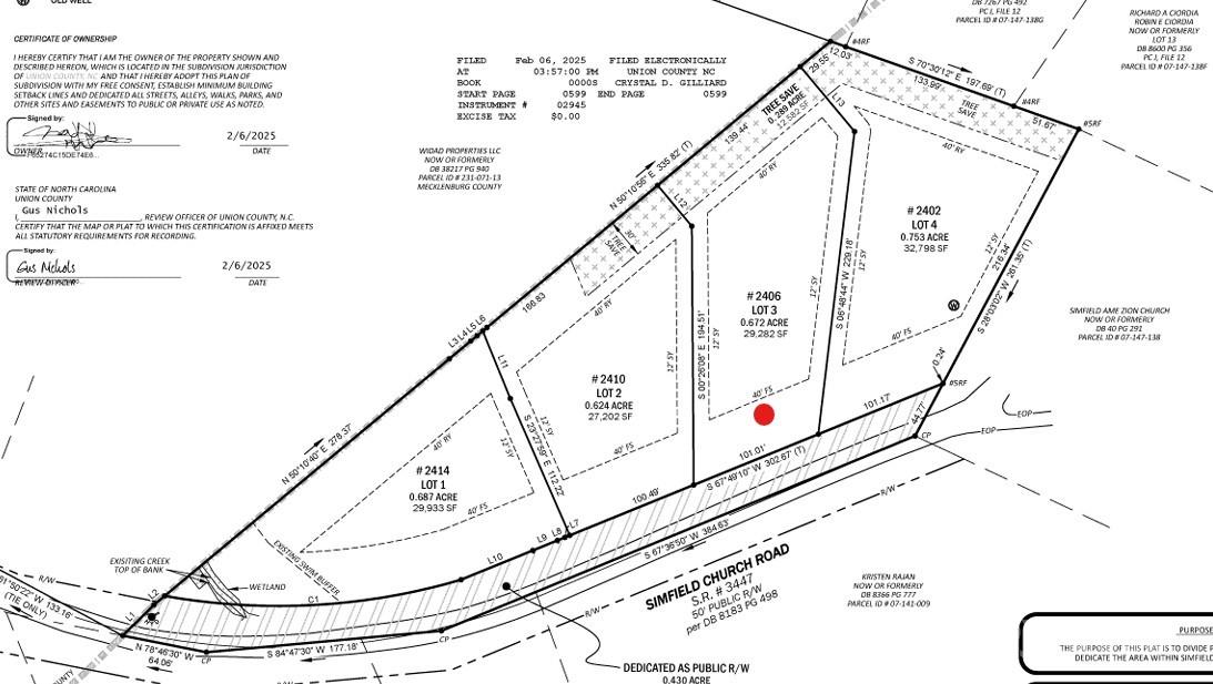 2406 Simfield Church Road Property Photo