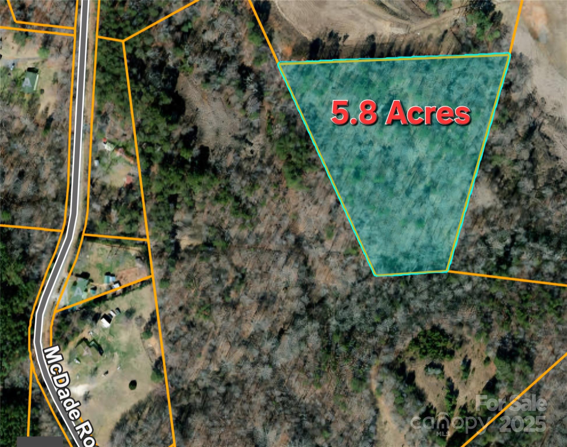 5.8 Acres Mcdade Road Property Photo