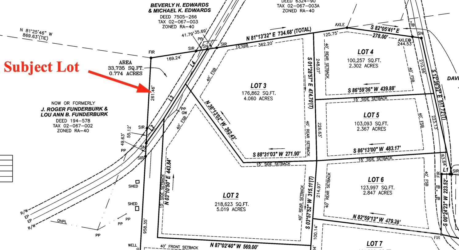 0.77 Jesse Rushing Road Property Photo 1