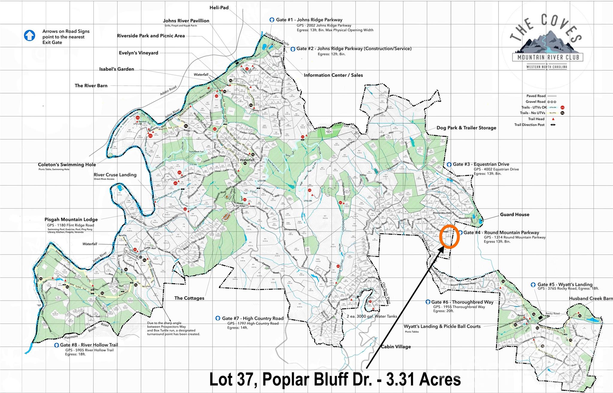 3.31 Acres, Lot 37 Poplar Bluff Drive 37 Property Photo 6