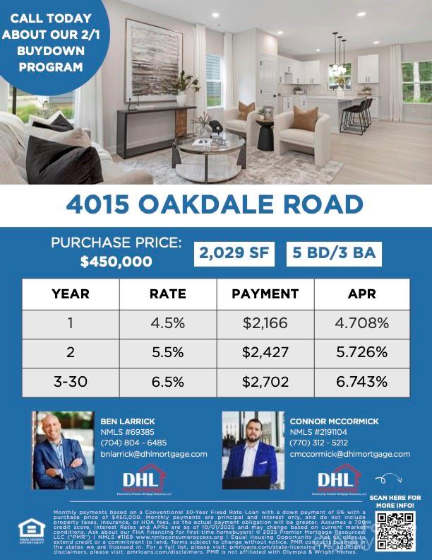 4015 Oakdale Road Property Photo 2