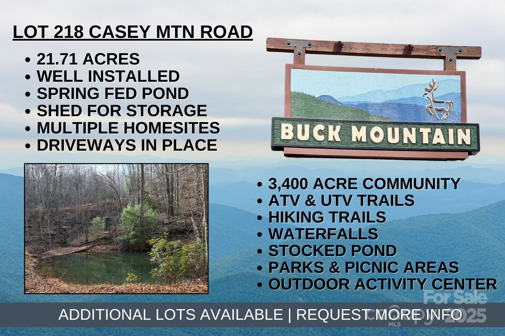 TBD Casey Mountain Road 218 Property Photo 1