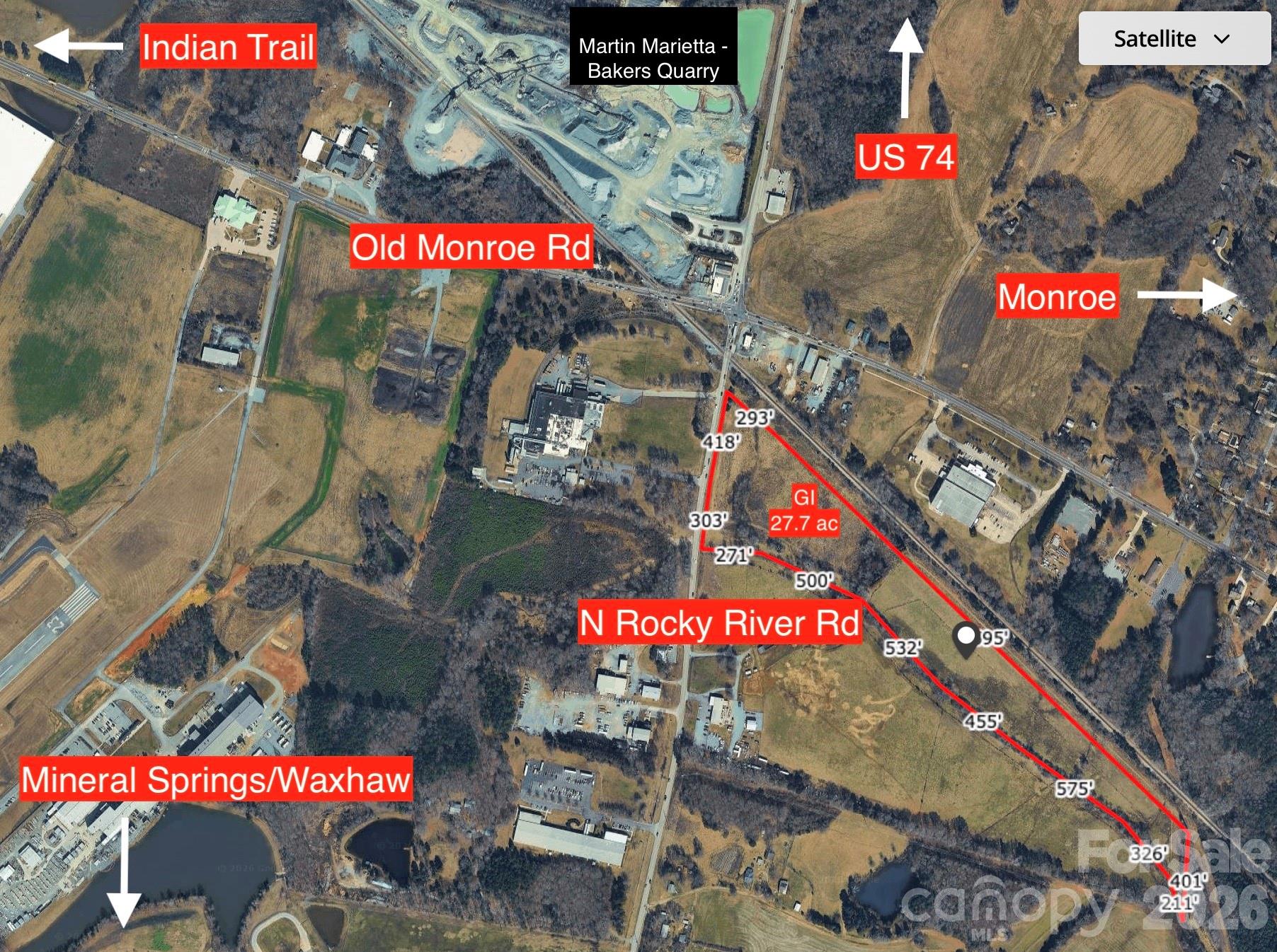 0 Rocky River Road Property Photo 1