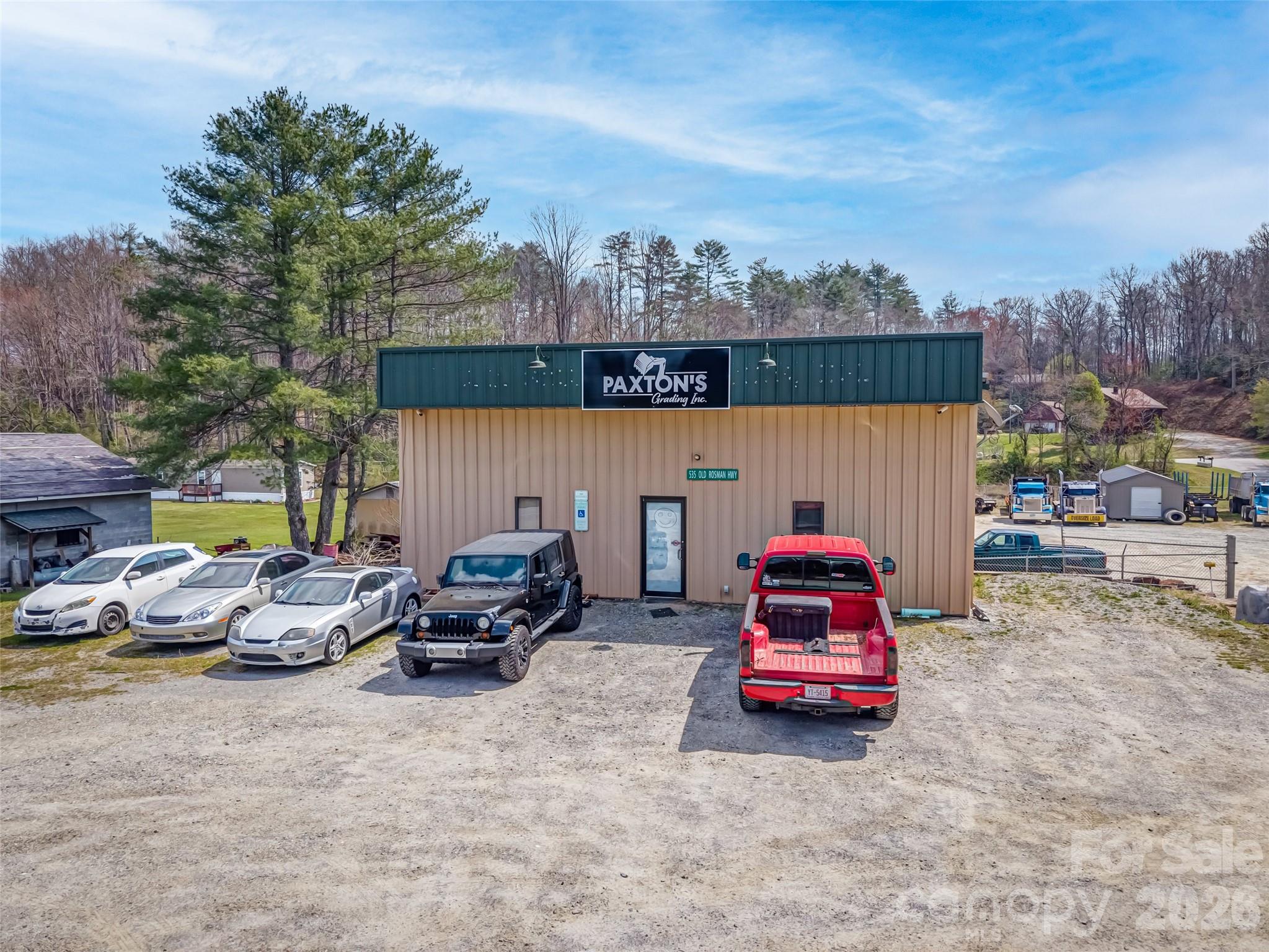 535 Old Rosman Highway Property Photo 4