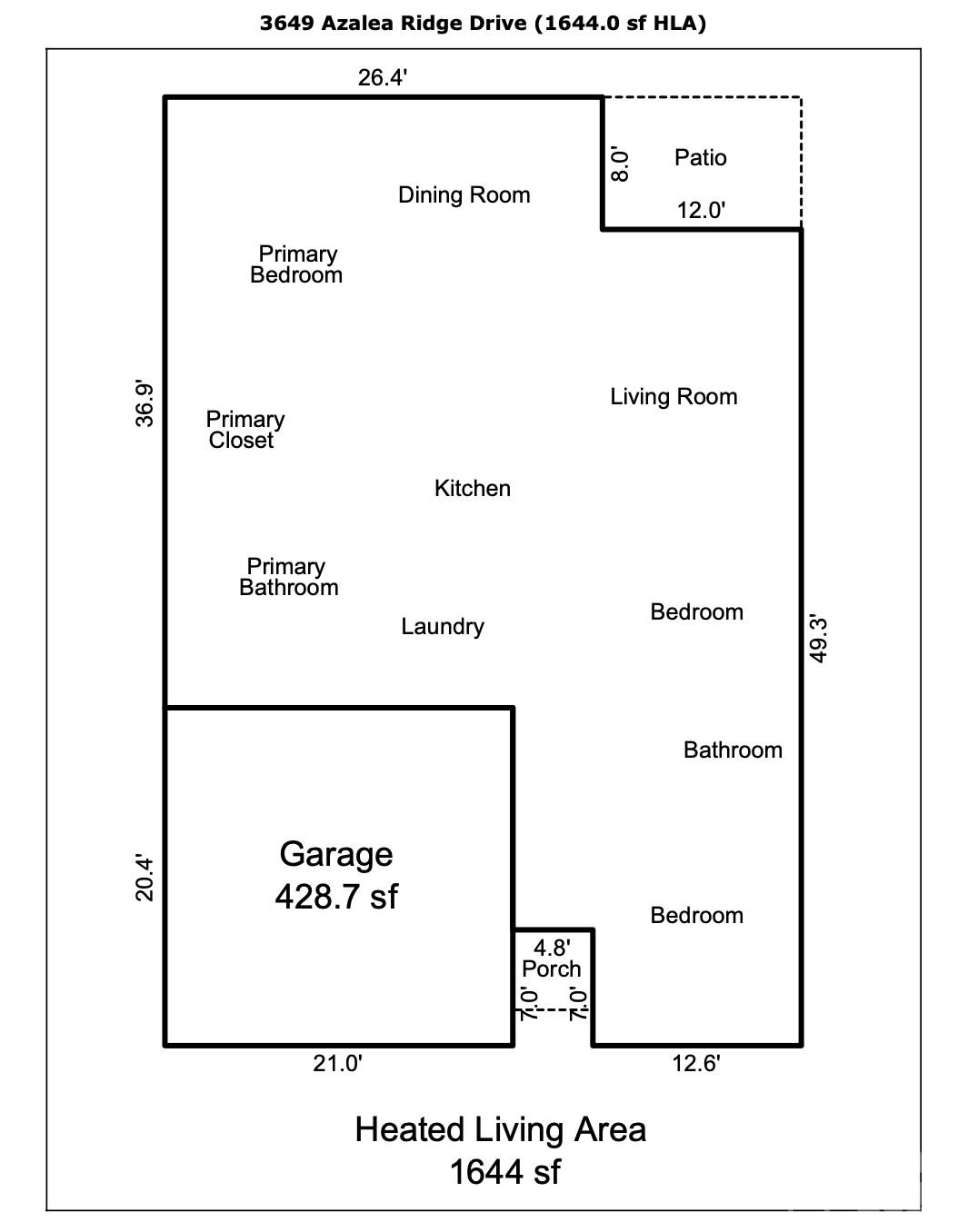 3649 Azalea Ridge Drive Property Photo 10