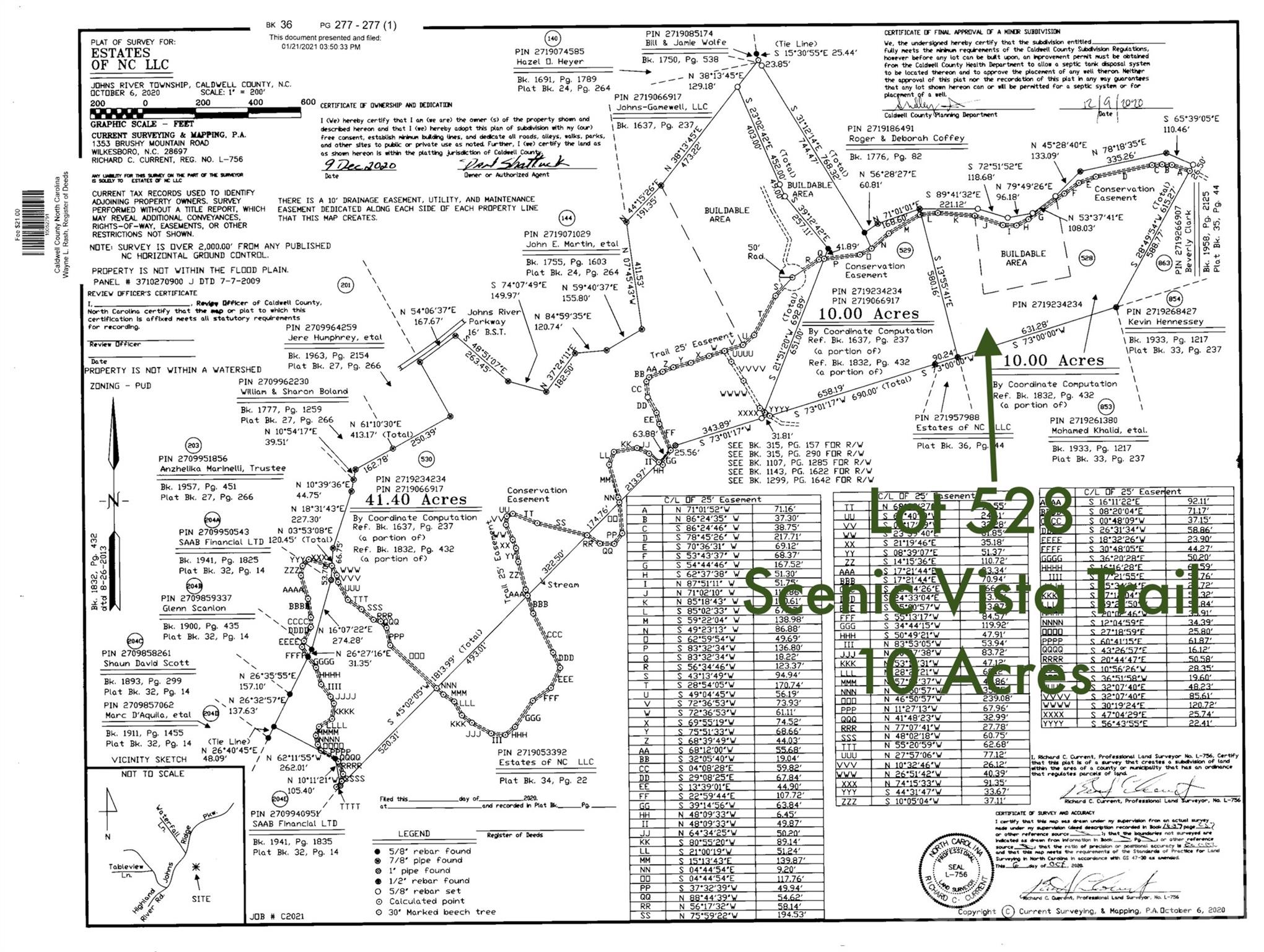 10 Acres, Lot 528, Scenic Vista Trail 528 Property Photo 8