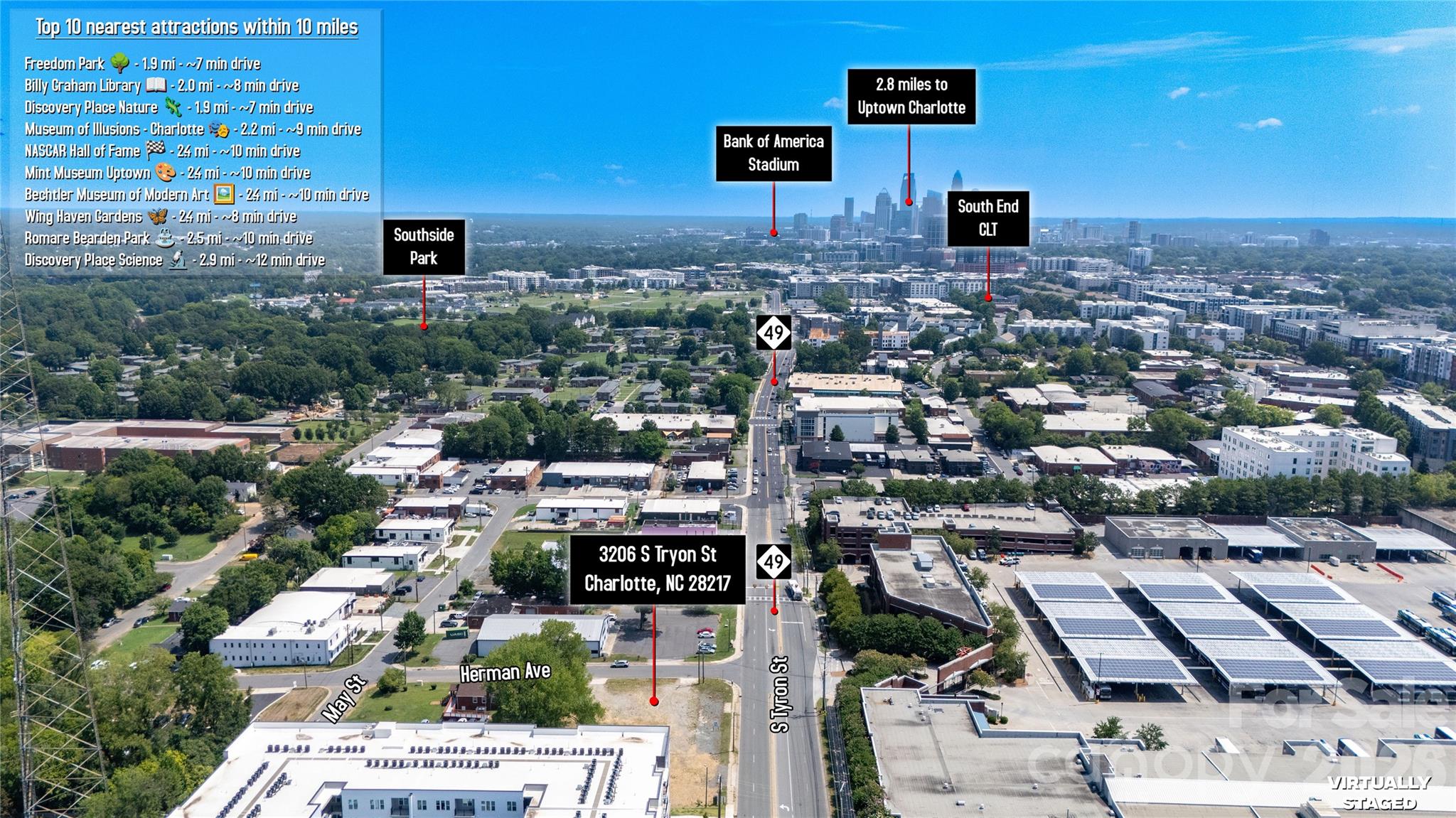 3206 S Tryon Street Property Photo 2