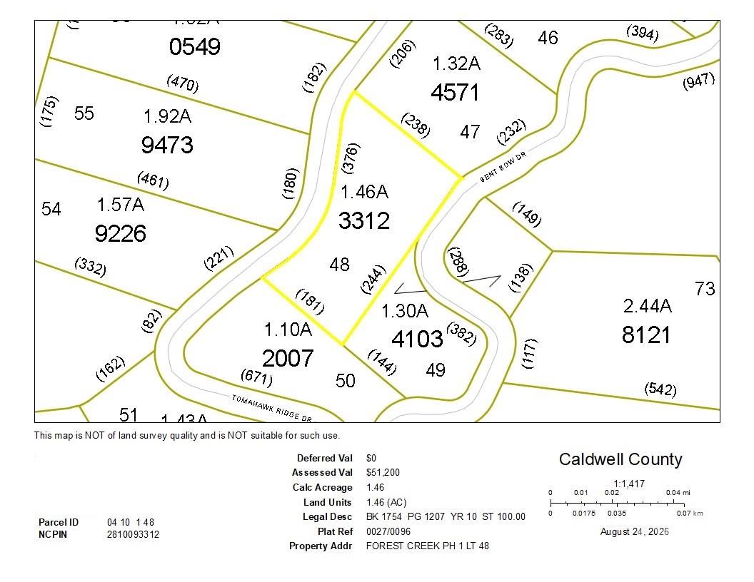 1.46 Acres, Lot 48 Tomahawk Ridge Drive Lot 48 Property Photo 23