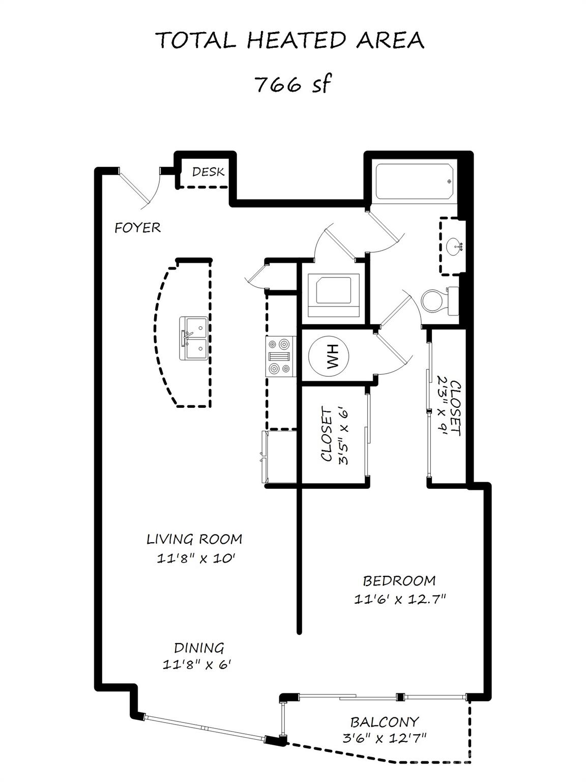 210 N Church Street 2310 Property Photo 43
