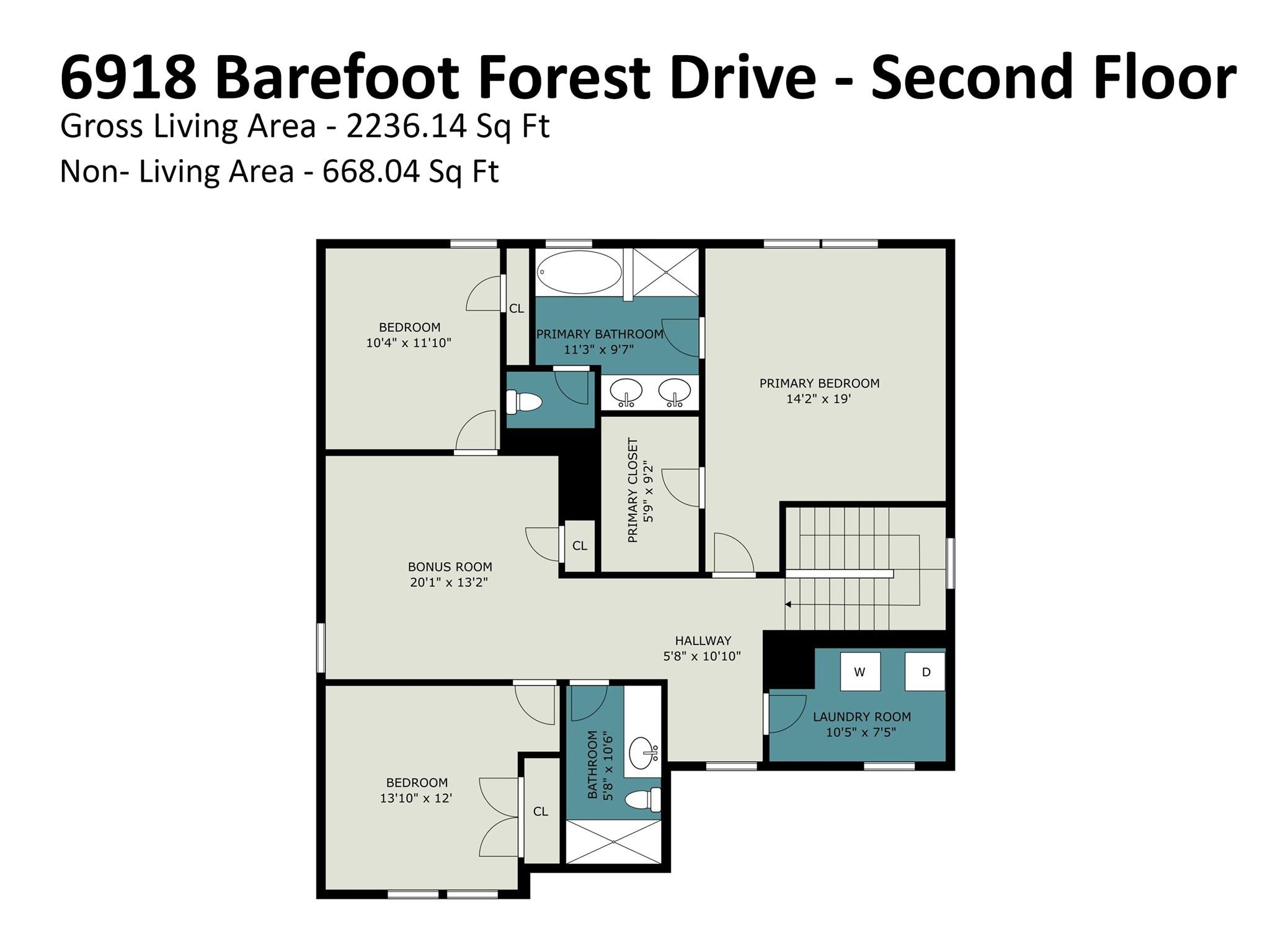 6918 Barefoot Forest Drive Property Photo 30