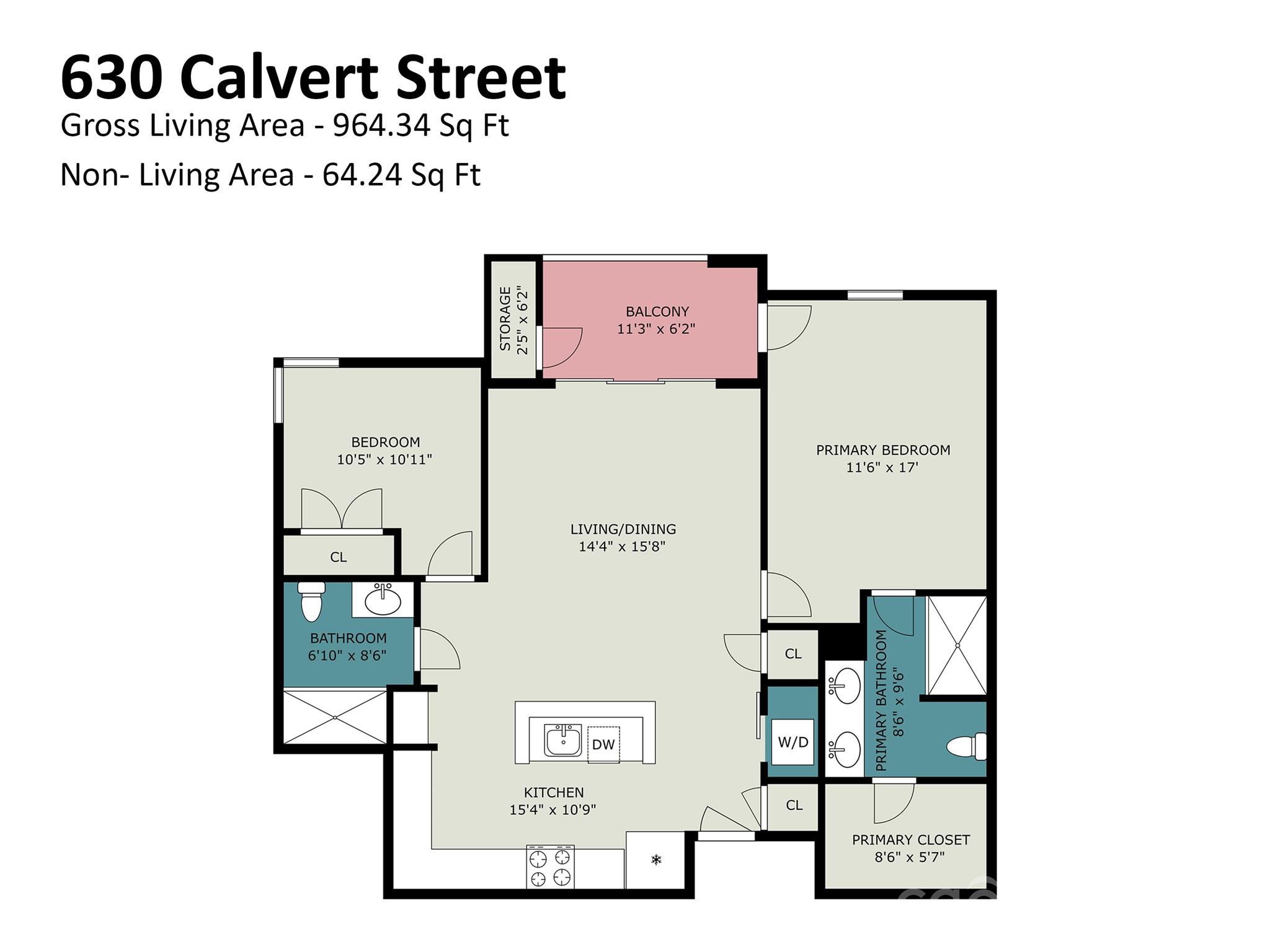 630 Calvert Street 301 Property Photo 17
