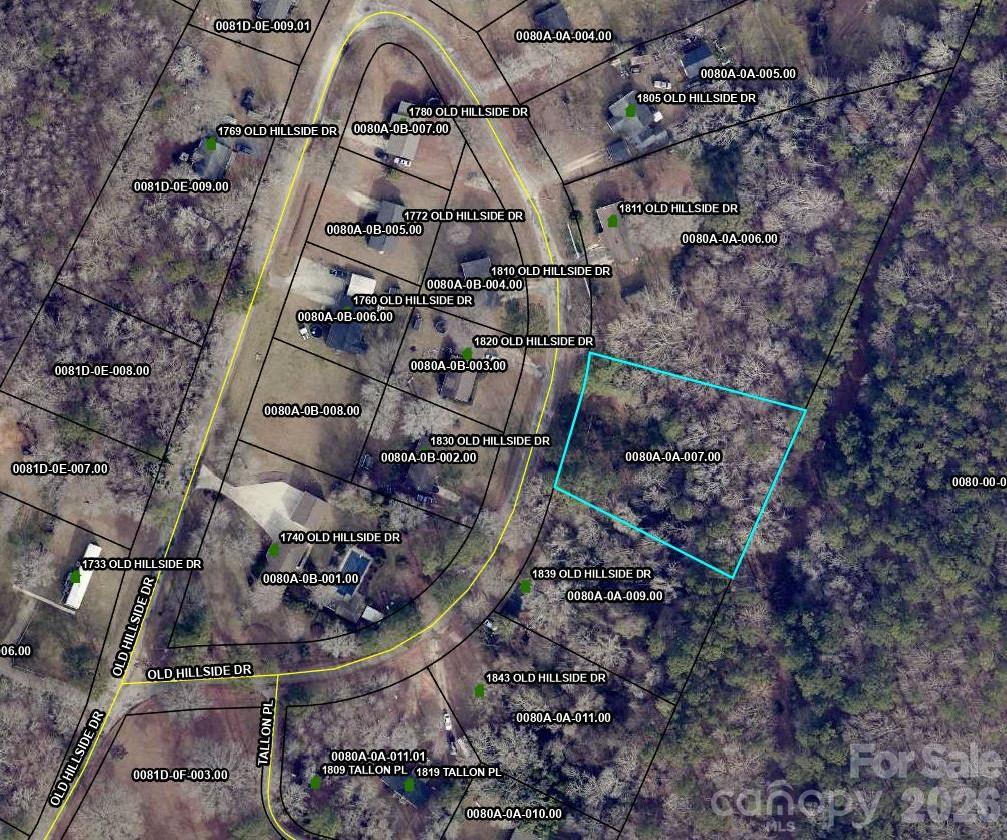 .83 Acres Old Hillside Drive Property Photo 1