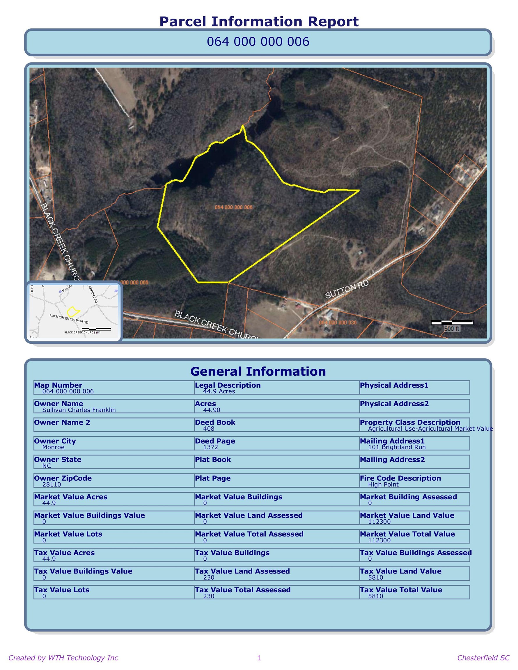 Tbd Sutton Rd. Property Photo 1